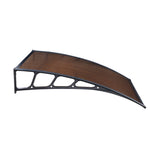 NNEDSZ Window Door Awning Door Canopy Outdoor Patio Cover Shade 1.5mx2m DIY BR