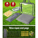 NNEDSZ 3.4M Privacy Screens 1.95m Roll Out Awning End Wall Side Sun Shade