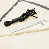NNEDPE Wallaroo 2m x 1.4m Car Awning Extension - Sand