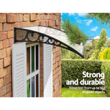 NNEDSZ 1X1.2M Window Door Awning Canopy Rain Cover Sun Shield