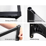 NNEDSZ 1X1.2M Window Door Awning Canopy Rain Cover Sun Shield