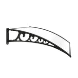 NNEDSZ 1X1.5M Window Door Awning Canopy Rain Cover Sun Shield