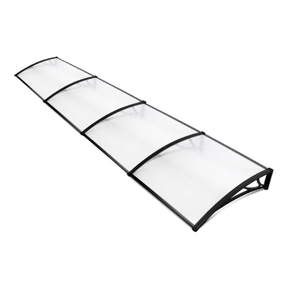 NNEDSZ Window Door Awning Door Canopy Patio UV Sun Shield 1mx4m DIY