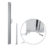 NNEDSZ Retractable Side Awning Shade 2 x 3m - Black