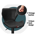 NNEDSZ Set of 2 Bar Stools Kitchen Stool Chairs Metal Barstool Swivel Black Frawley