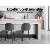 NNEDSZ Bar Stools Kitchen Dining Chair Stool Chairs Sherpa Boucle Charcoal