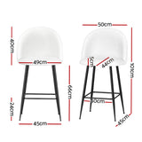 NNEDSZ Bar Stools Kitchen Dining Chair Stool White Chairs Sherpa Boucle