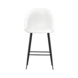 NNEDSZ Bar Stools Kitchen Dining Chair Stool White Chairs Sherpa Boucle