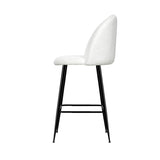 NNEDSZ Bar Stools Kitchen Dining Chair Stool White Chairs Sherpa Boucle