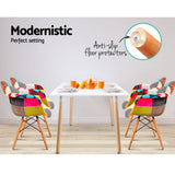 NNEDSZ Set of 2 Fabric Dining Chairs
