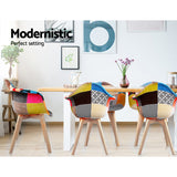 NNEDSZ Set of 2 Fabric Dining Chairs