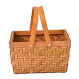 NNEDPE Deluxe Wicker Outdoor Picnic Basket
