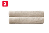 NNEKG Set of 2 Elvire Bath Towel (Buff)