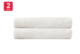 NNEKG Set of 2 Elvire Bath Towels (Ivory)
