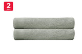 NNEKG Set of 2 Elvire Bath Towels (Sage)