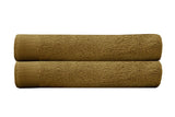 NNEKG Set of 2 Elvire Bath Towels (Tobacco)
