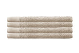 NNEKG Set of 4 Elvire Hand Towels (Buff)