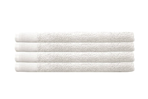 NNEKG Set of 4 Elvire Hand Towels (Ivory)