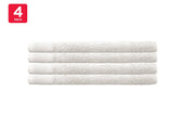 NNEKG Set of 4 Elvire Hand Towels (Ivory)