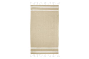 NNEKG Amalfi Beach Towel (Mustard 90 x 170cm)
