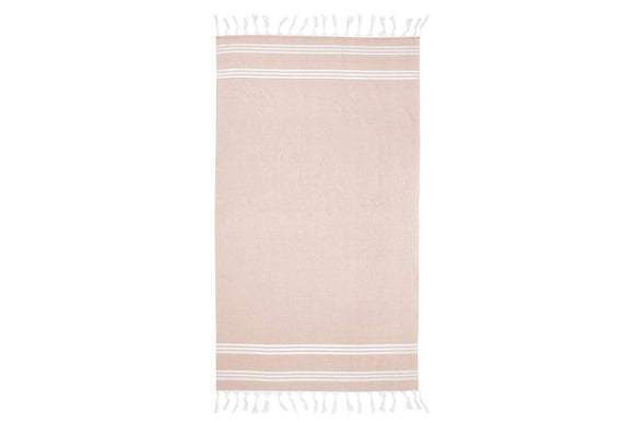 NNEKG Amalfi Beach Towel (Papaya 90 x 170cm)