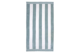 NNEKG Classic Stripe Egyptian Cotton Beach Towel (Surf 95 x 175cm)