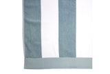 NNEKG Classic Stripe Egyptian Cotton Beach Towel (Surf 95 x 175cm)