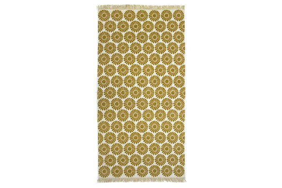 NNEKG Daisy Towel (Mustard 90 x 170cm)