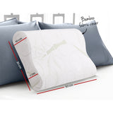 NNEDSZ Bedding Set of 2 Bamboo Pillow with Memory Foam