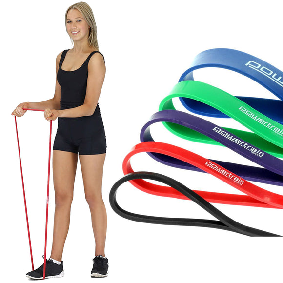 NNEDPE 5x Powertrain Home Workout Resistance Bands Gym Exercise