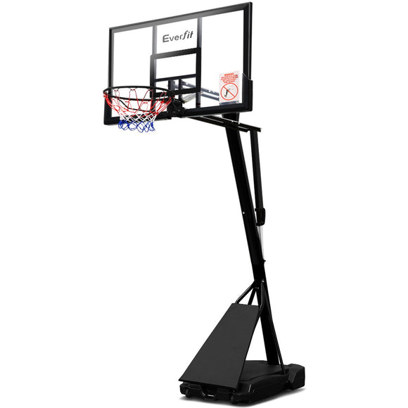 NNEDSZ Pro Portable Basketball Stand System Ring Hoop Net Height Adjustable 3.05M