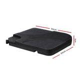 NNEDSZ Set of 4 Umbrella Base Set Black