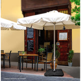 NNEDSZ Set of 4 Umbrella Base Set Black