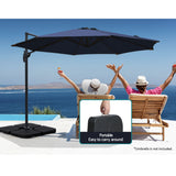 NNEDSZ Outdoor Umbrella Base Stand Sand/Water Pod Cantilever Beach Patio 50cm