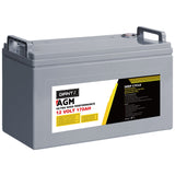 NNEDSZ 170Ah Deep Cycle Battery 12V AGM Marine Sealed Power Portable Box Solar Caravan Camping