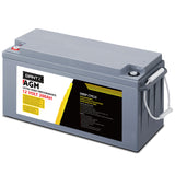 NNEDSZ 200Ah Deep Cycle Battery 12V AGM Marine Sealed Power Portable Box Solar Caravan Camping
