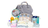 NNEDPE Multifunctional Large Baby Diaper Backpack Waterproof Blue