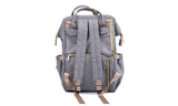 NNEDPE Multifunctional Large Baby Diaper Backpack Waterproof Blue