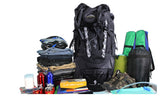 NNEDPE 70l+10 Camping Hiking Backpack Blue