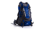 NNEDPE 70l+10 Camping Hiking Backpack Blue