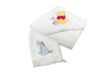 NNEKG Winnie the Pooh Baby Hooded Towel & Mitt Set