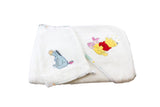 NNEKG Winnie the Pooh Baby Hooded Towel & Mitt Set