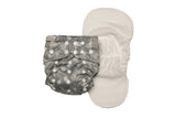 NNEKG 3 Pack Cloth Nappy One Size Bamboo Native Flora