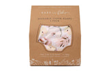 NNEKG 3 Pack Cloth Nappy One Size Hemp Romantic Floral