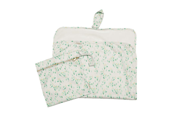 NNEKG Changemat & Medium Wetbag Garden