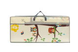 NNEKG Bubbli Baby Foldable Reversible Play Mat with Carry Bag (Ocean Giraffe)