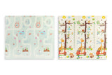 NNEKG Bubbli Baby Foldable Reversible Play Mat with Carry Bag (Ocean Giraffe)