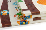 NNEKG Bubbli Baby Foldable Reversible Play Mat with Carry Bag (Ocean Giraffe)