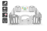 NNEKG Bubbli Interactive 14 Sided Baby Playpen (Car)
