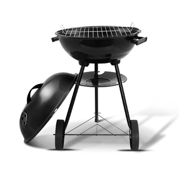 NNEDSZ Charcoal Smoker Drill Outdoor Camping Patio Barbeque Steel Oven